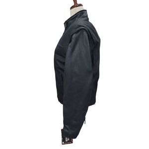NWT New Milwaukee leather MMCC Cordora motorcycle jack coat w/ detachable sleeve